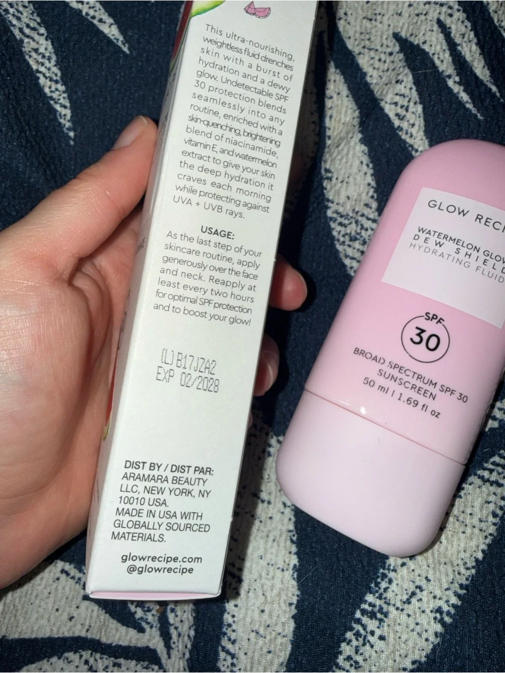 Glow recipe watermelon glow spf
